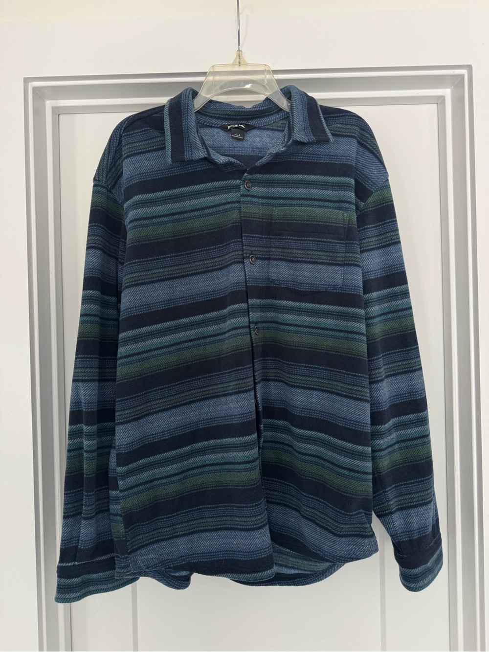 Eddie Bauer Mens Classic-Deep Indigo (L)